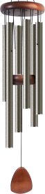 Large Aluminium Wind Chimes 37 Inches to Create a Zen Atmosphere Suitable for Outdoor, Garden (Color: Copper)