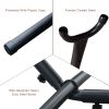 Double Hammock with Space Saving Steel Stand Includes Portable Carrying Case and Head Pillow, 450 Pounds Capacity