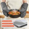 Oven Gloves with Hangable Design for Household Kitchen
