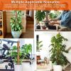 4Pcs Coco Coir Extendable Moss Pole for Climbing Plants Plant Support