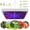 LED Grow Light Full Spectrum Hanging 225 LEDs Plant Grow Lamp Indoor Grow Light for Greenhouse Succulents Seedlings Plants Veg and Flower(15W LEDs)