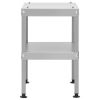 BBQ Oven Smoker with Table Galvanized Steel