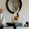 Ember Echoes â€“ Modern Ceramic Home Decor Sculpture Accent