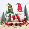 2Pcs Christmas Gnomes Plush Decorations, Christmas Elf Gnomes Swedish Tomte Plush Gnome - Xmas Thanksgiving Home Party Ornaments Boy Girl Decor
