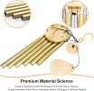 Large Aluminium Wind Chimes 37 Inches to Create a Zen Atmosphere Suitable for Outdoor, Garden