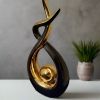 Ember Echoes â€“ Modern Ceramic Home Decor Sculpture Accent