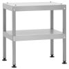 BBQ Oven Smoker with Table Galvanized Steel