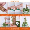 4Pcs Coco Coir Extendable Moss Pole for Climbing Plants Plant Support