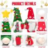 2Pcs Christmas Gnomes Plush Decorations, Christmas Elf Gnomes Swedish Tomte Plush Gnome - Xmas Thanksgiving Home Party Ornaments Boy Girl Decor